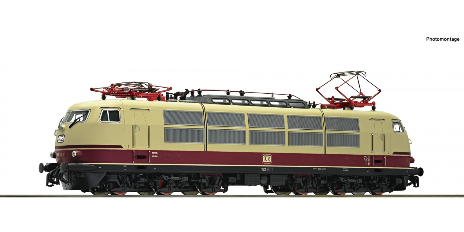 RO70210 - Electric locomotive class 103, DB